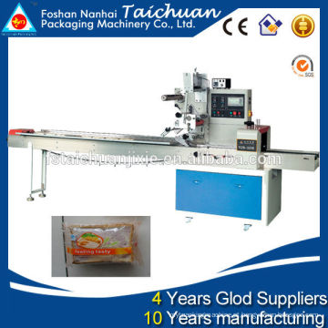TCZB-320B Novo negócio de fluxo horizontal máquina de embalagem preço para o produto de padaria